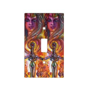 DURENDAL , ROMANTIC SWORD AND THE ANGEL LIGHT SWITCH COVER