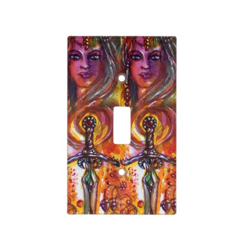 DURENDAL  ROMANTIC SWORD AND THE ANGEL LIGHT SWITCH COVER