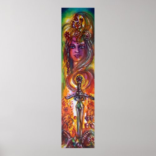 DURENDAL  ROMANTIC SWORD AND THE ANGEL POSTER
