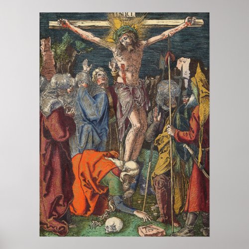 Drer _ Crucifixion Poster