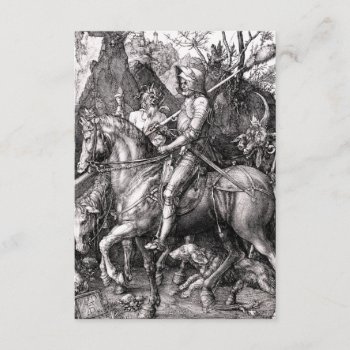 Durer Knight Death And The Devil Invitations by VintageSpot at Zazzle