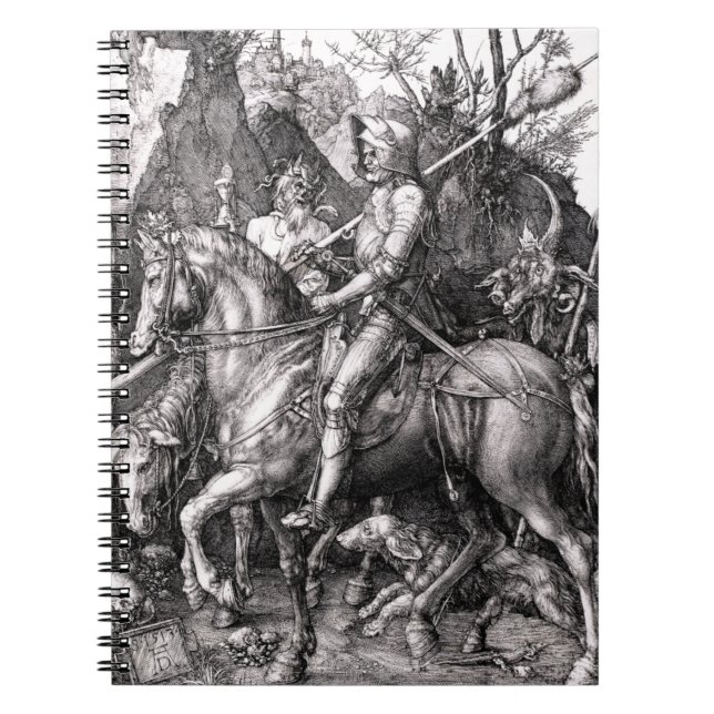 Durer Knight Death and the Devil Notebook (Front)