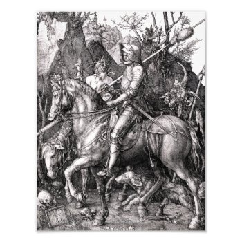 Durer Knight Death And The Devil Photo Print by VintageSpot at Zazzle
