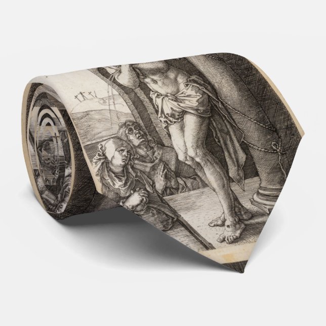 Durer Man of Sorrows by Column Neck Tie (Rolled)