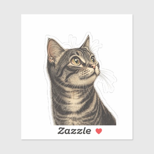 Dürer’s Tabby Treasures 1 Sticker (Sheet)