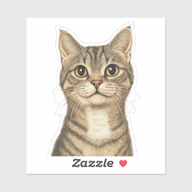 Dürer’s Tabby Treasures 2 Sticker (Sheet)