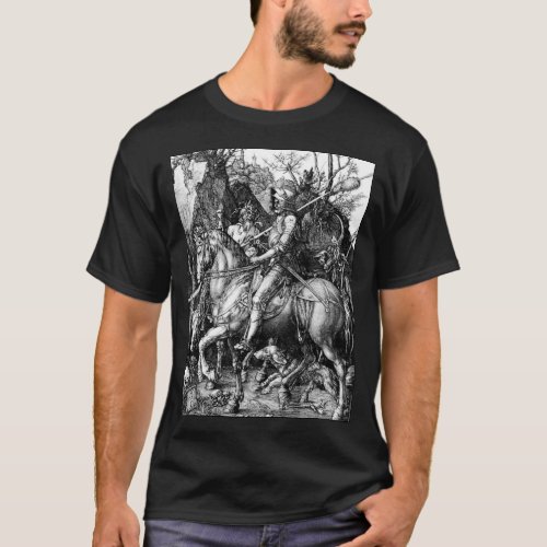 DURER The Knight Death and the Devil Albrecht Dure T_Shirt