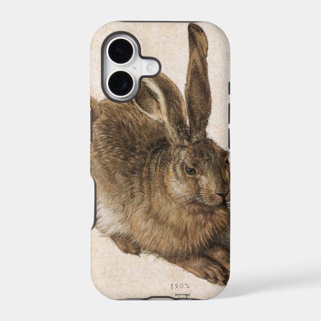 Durer Young Hare Iphone Case (Back)