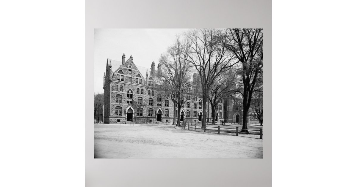 Durfee Hall and Chapel (Yale University) Poster | Zazzle