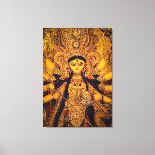 Durga Canvas Print