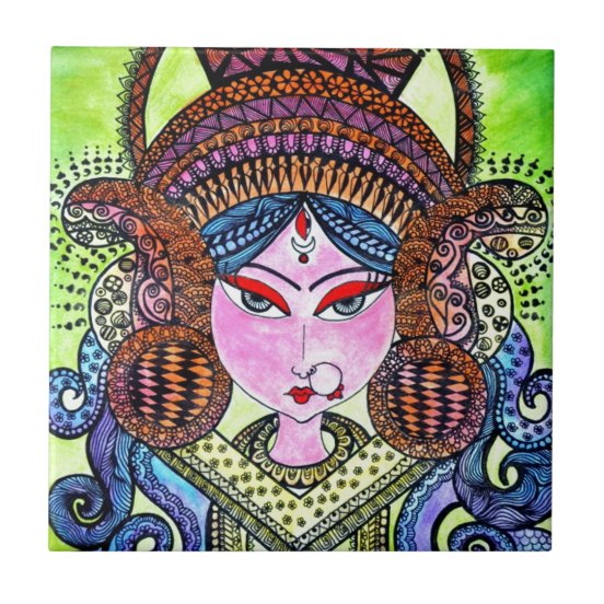 Hindu Gods Decorative Ceramic Tiles | Zazzle