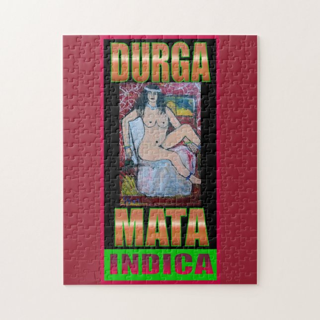 DURGA MATA INDICA JIGSAW PUZZLE (Vertical)