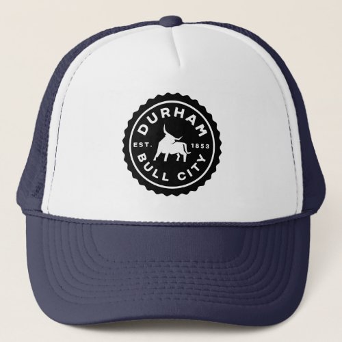 Durham Bull City Round Seal Trucker Hat