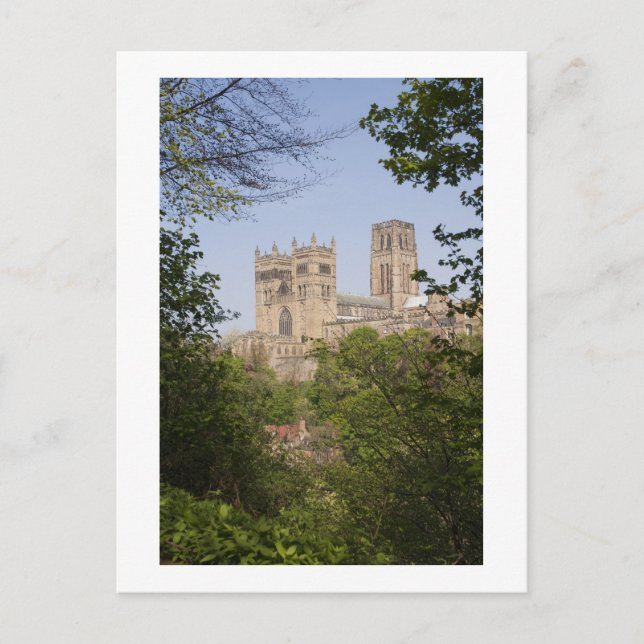Durham Cathedral from River Bank Postcard (Front)