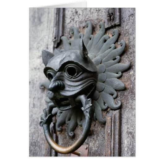 Durham Cathedral Sanctuary Knocker Cards (Front)