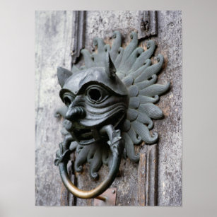 Durham Cathedral Sanctuary Knocker Poster