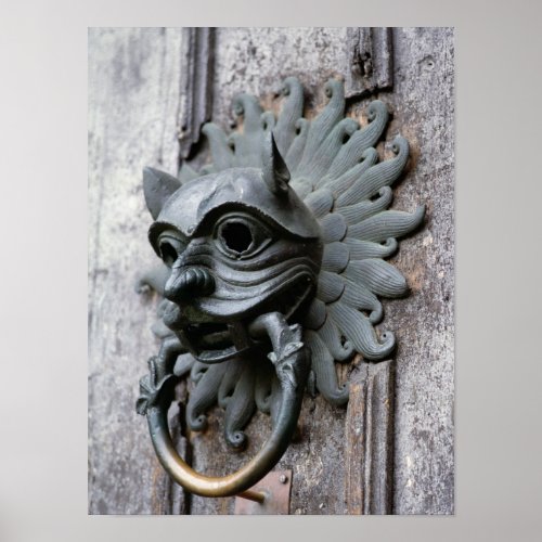 Durham Cathedral Sanctuary Knocker Poster