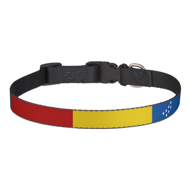 Durham city flag pet collar (Front)
