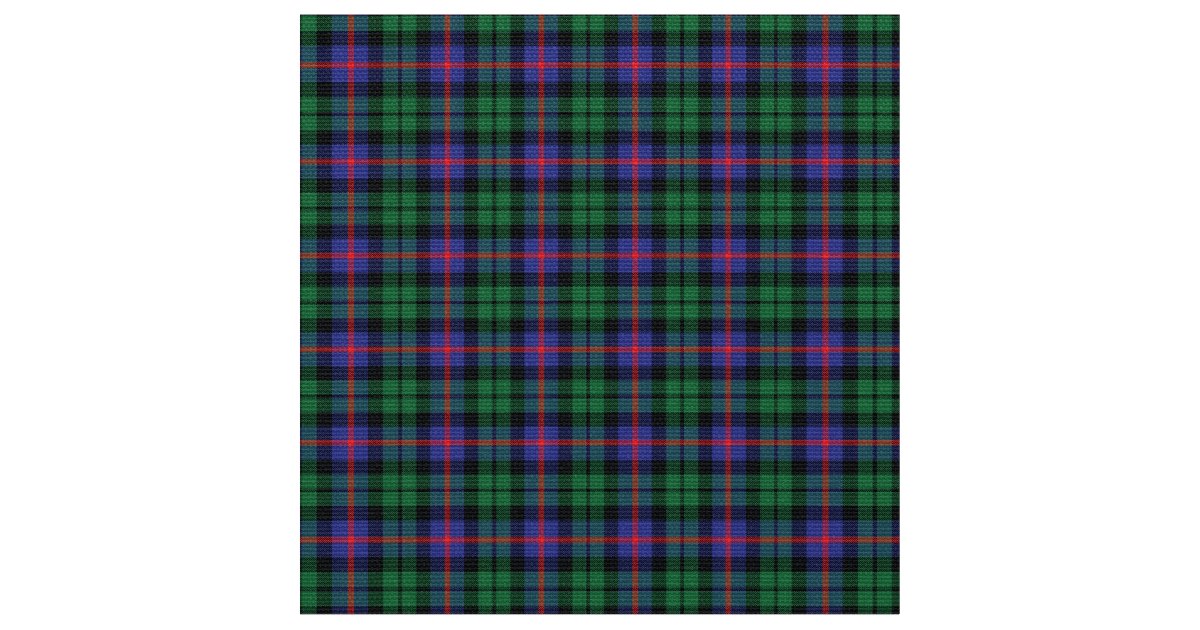 Durham District Tartan. Fabric Zazzle