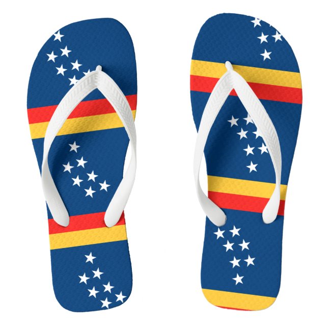 DURHAM, NC - .png Flip Flops (Footbed)