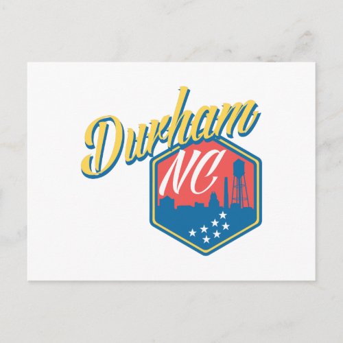 Durham NC Postcard