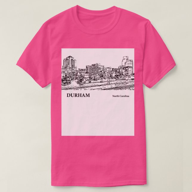 Durham North olina  3 T-Shirt (Design Front)
