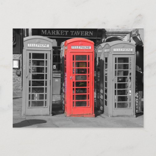 Durham Phonebox Postcard