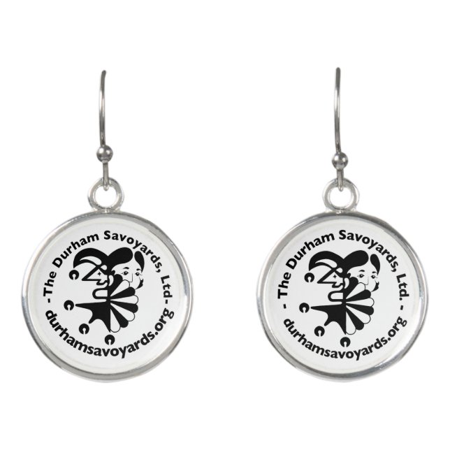Durham Savoyards Earrings (Front)