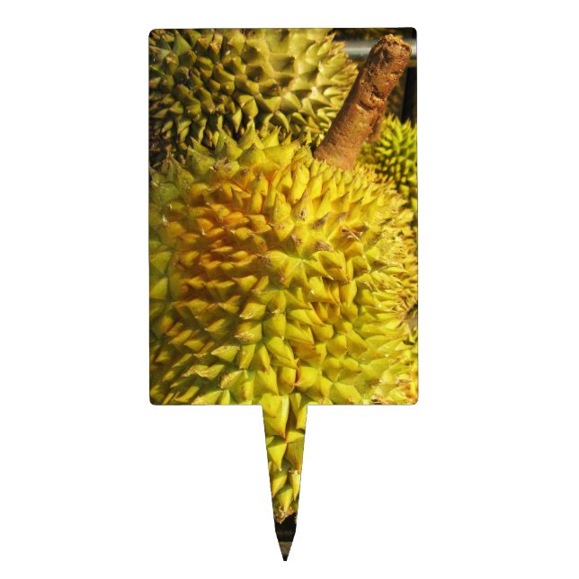Durian Fruit Cake Topper (Front)
