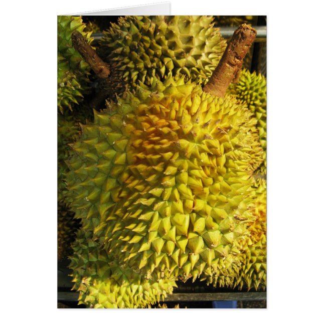 Durian Fruit Card (Front)