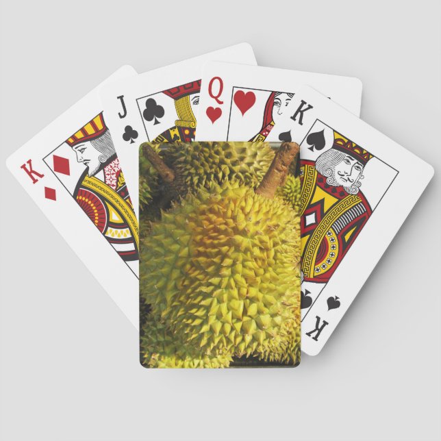 Durian Fruit Poker Cards (Back)