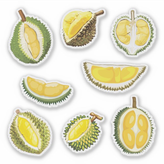 Durian Fruit Sticker (Front)