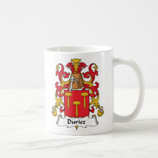 Duriez Family Crest Coffee Mug