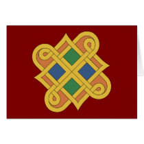 Durrow Knotwork 2016 Greeting Card