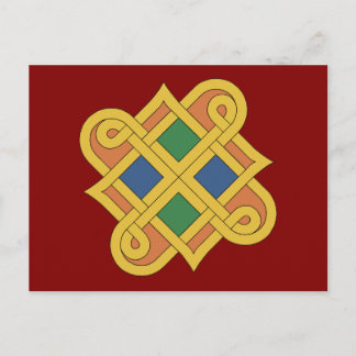 Durrow Knotwork 2016 Postcard