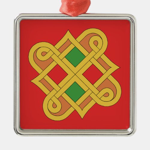 Durrow Knotwork 2016 Red and Green