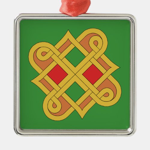 Durrow Knotwork 2016 Red and Green
