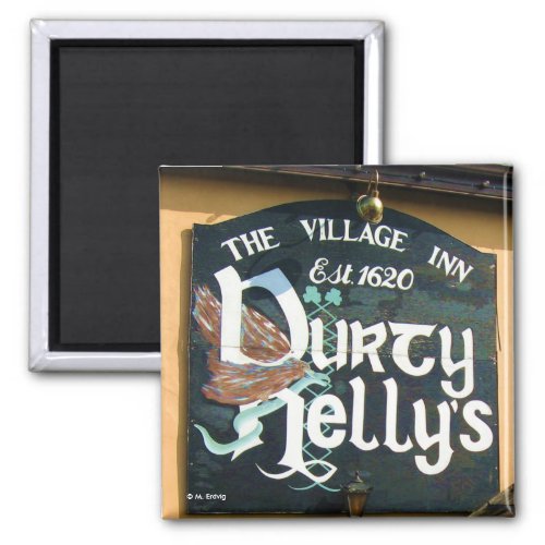 Durty Nellys Pub Sign Magnet