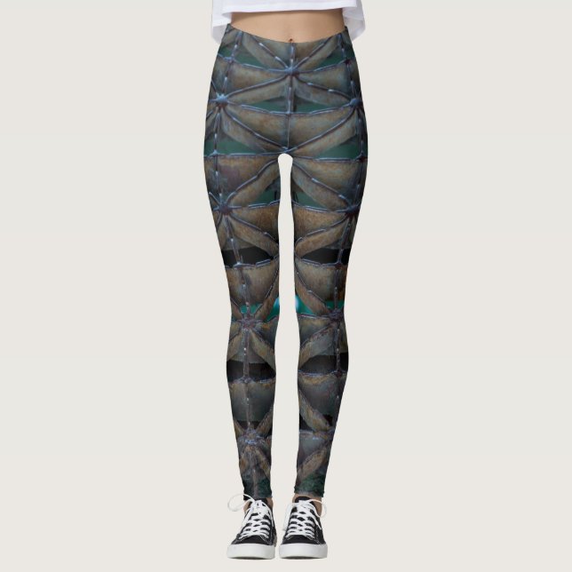 Dusable Bridge Abstract Leggings (Front)