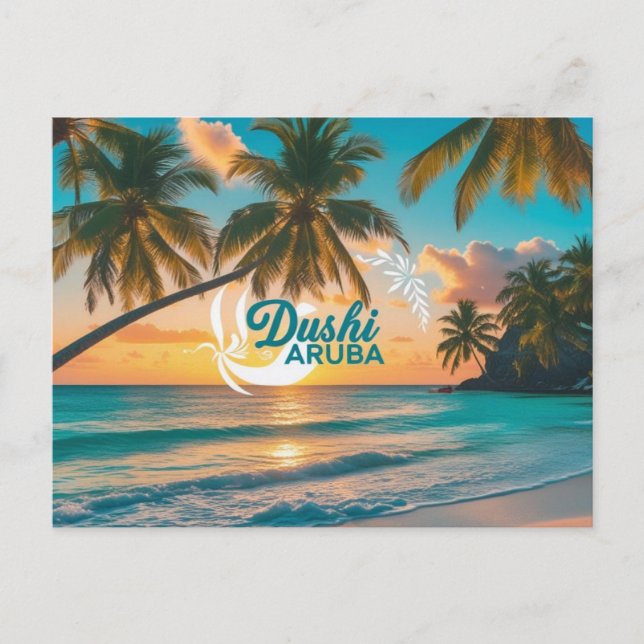 Dushi aruba postcard (Front)