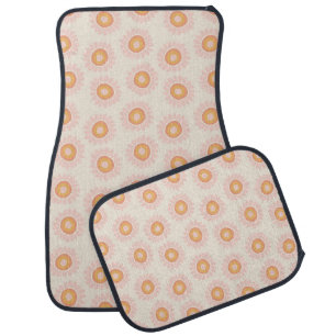 Dushi Sunflower Pattern 1 - seamless Car Floor Mat