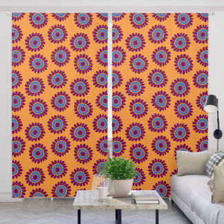 Dushi Sunflower Pattern 3 Blackout Curtains