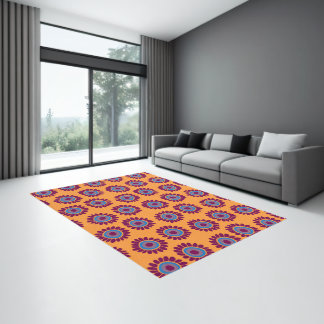 Dushi Sunflower Pattern 3 Rug