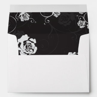 Dusk A7 Greeting Card Monochrome Dark Envelope