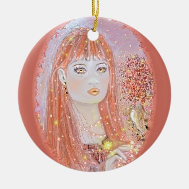 Dusk Allegory! Ceramic Ornament (Front)