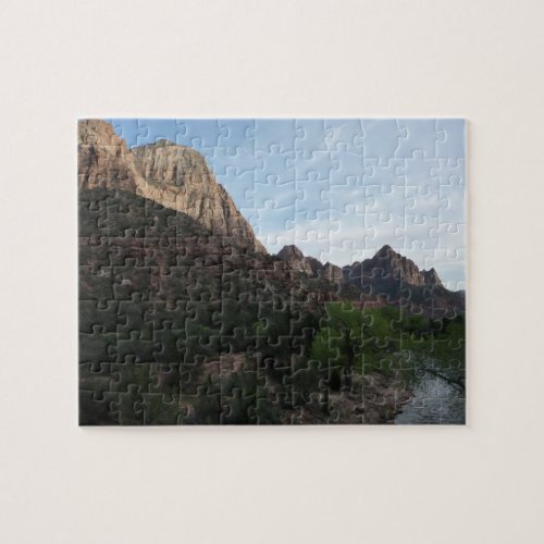 Dusk at Canyon Junction in Zion National Park Jigsaw Puzzle