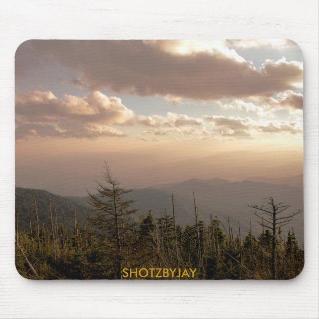 Dusk at Clingman's Dome Mouse Pad (Front)
