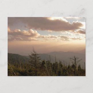 Dusk at Clingman's Dome Postcard