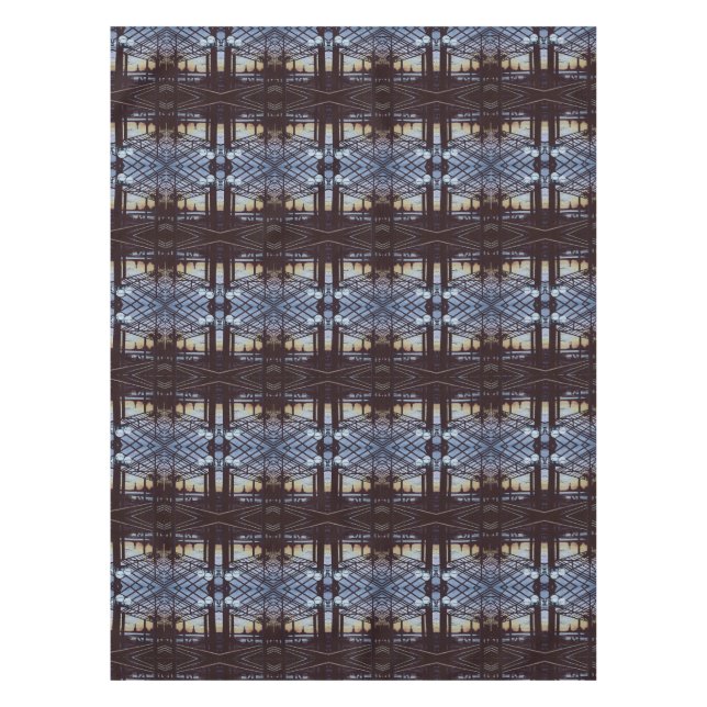 Dusk at Freedom's Birthplace, Ellis Island Tablecloth (Front)