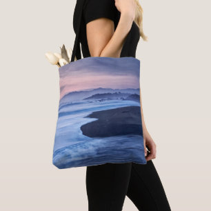 Dusk At Moonstone Beach Tote Bag